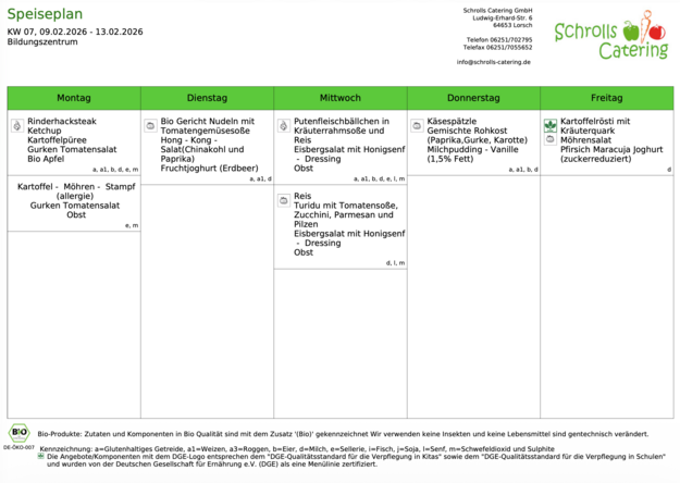 Speiseplan 09.-13.02.2026 Speiseplan 09.-13.02.2026